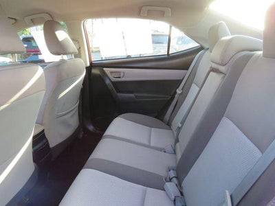 2017 Toyota COROLLA LE