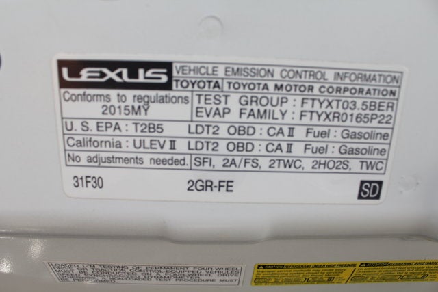 2015 Lexus RX 350 350 F Sport