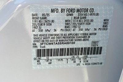 2025 Ford Maverick Lobo Standard