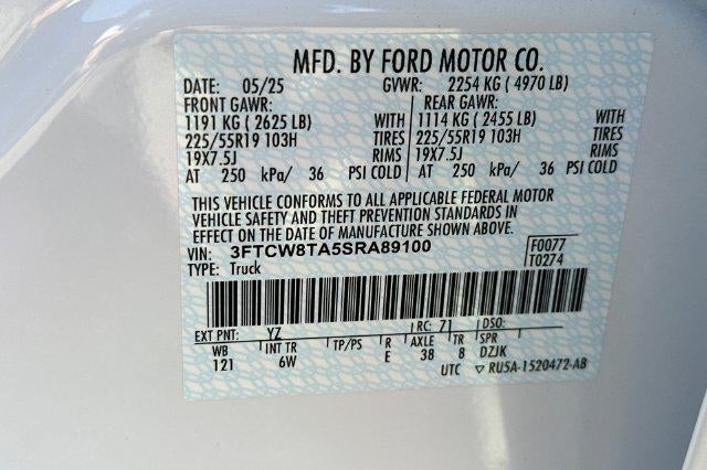 2025 Ford Maverick Lobo Standard