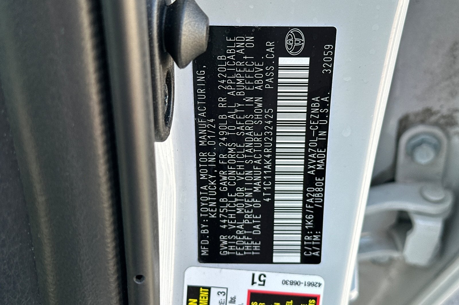 2024 Toyota Camry LE