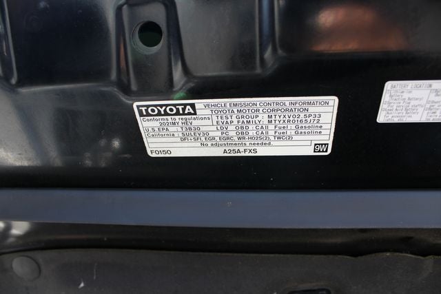 2021 Toyota Camry Hybrid LE