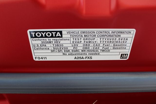 2026 Toyota Camry SE