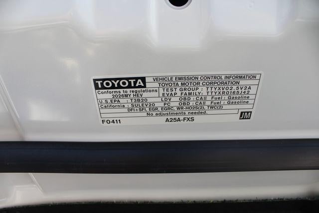 2026 Toyota Camry LE