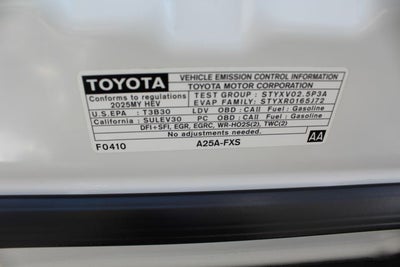 2025 Toyota Camry XLE