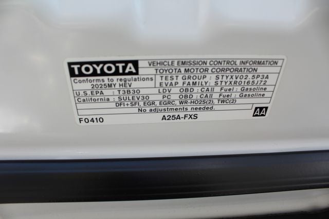 2025 Toyota Camry XLE