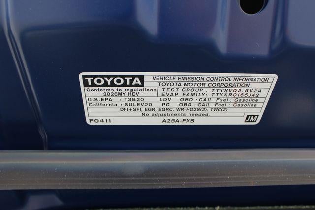 2026 Toyota Camry LE