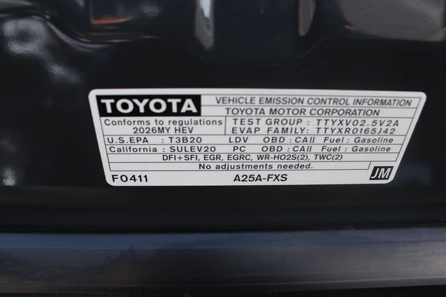 2026 Toyota Camry SE