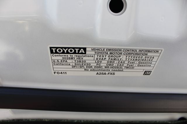 2026 Toyota Camry LE