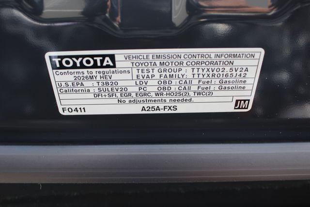 2026 Toyota CAMRY SE