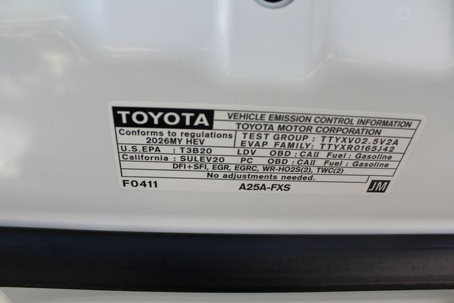 2026 Toyota Camry SE