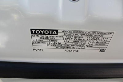2026 Toyota Camry SE