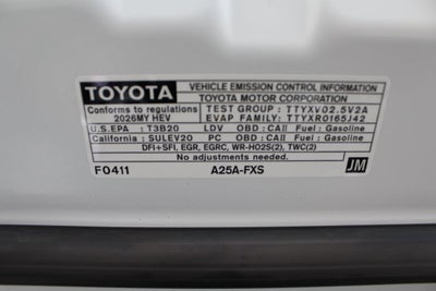 2026 Toyota Camry SE