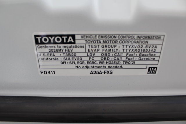 2026 Toyota Camry SE