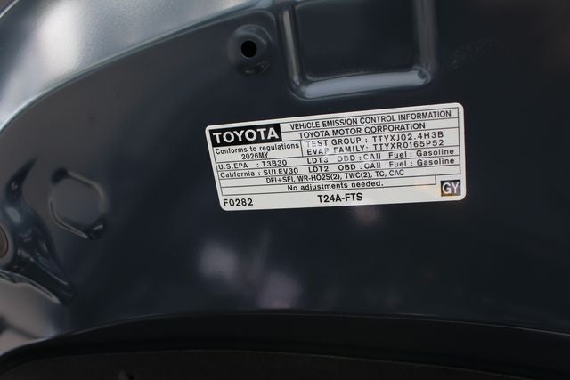 2026 Toyota Grand Highlander Platinum