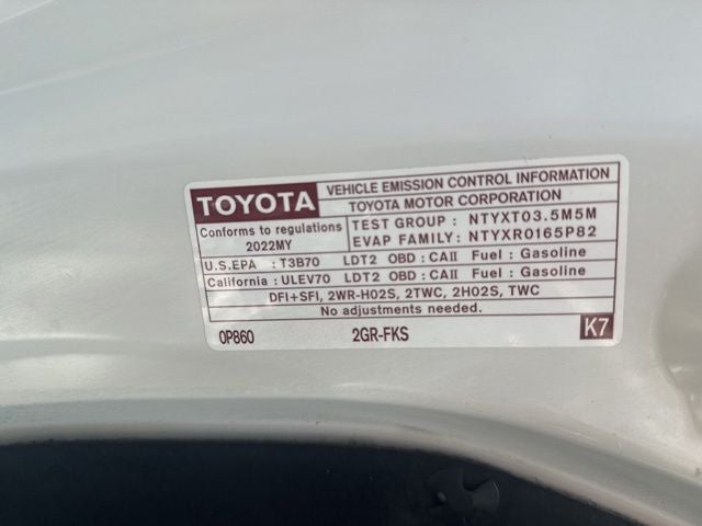 2022 Toyota HIGHLANDER XLE