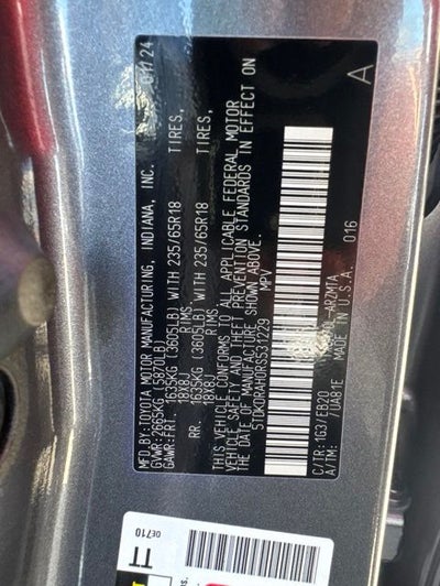 2024 Toyota HIGHLANDER XLE