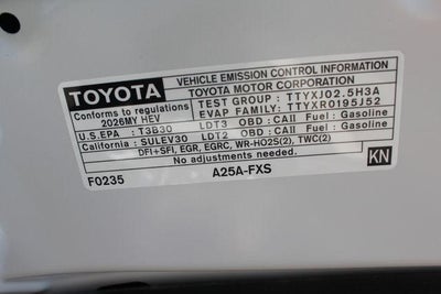 2026 Toyota Sienna XLE 7 Passenger