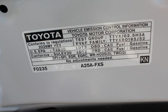 2026 Toyota Sienna XLE 7 Passenger