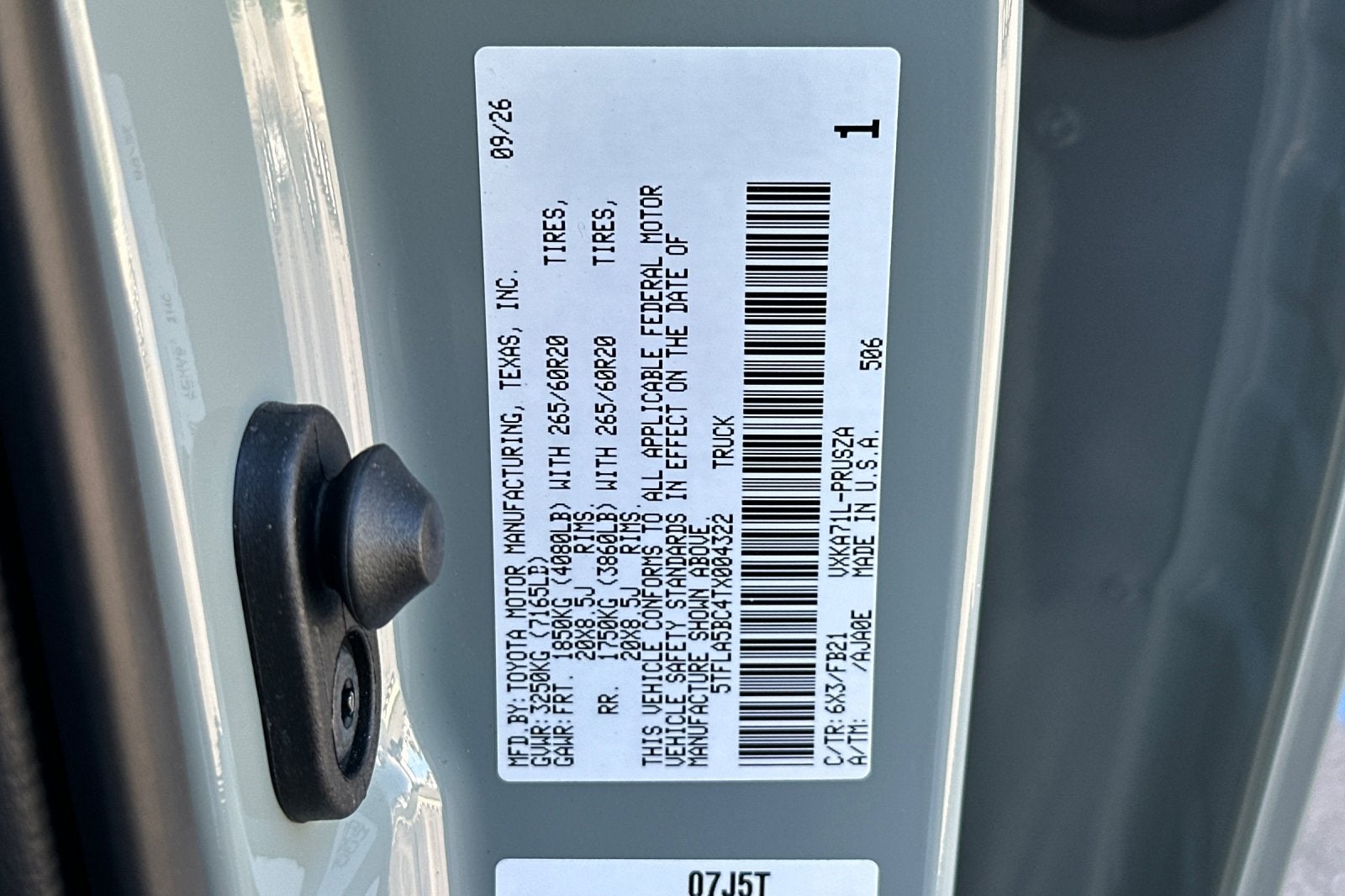 2026 Toyota Tundra SR5