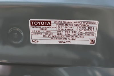 2026 Toyota Tundra SR5