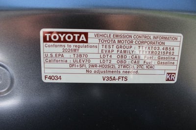 2026 Toyota Tundra Platinum