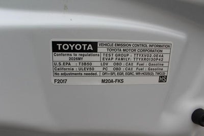 2026 Toyota Corolla LE