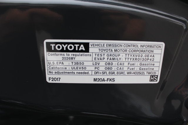 2026 Toyota Corolla LE