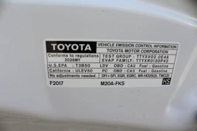 2026 Toyota Corolla LE