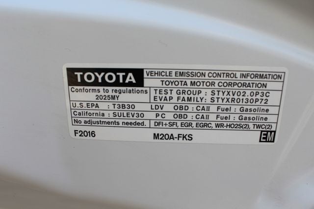 2025 Toyota Corolla SE