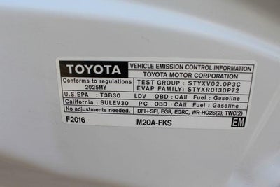 2025 Toyota Corolla SE
