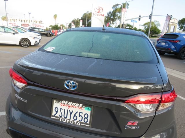 2025 Toyota COROLLA HYBRID SE