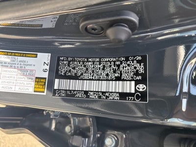 2026 Toyota COROLLA HYBRID SE