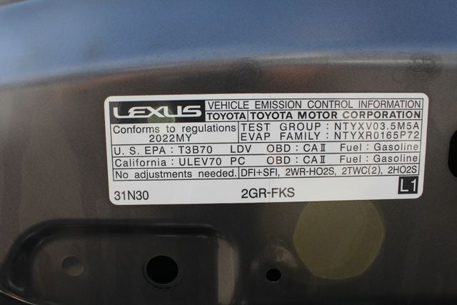 2022 Lexus IS 350 F SPORT
