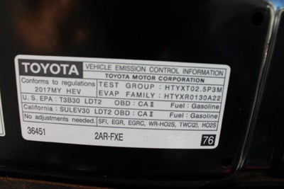 2017 Toyota RAV4 Hybrid Limited