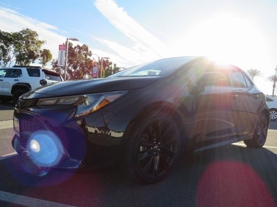 2022 Toyota COROLLA HATCHBACK SE Nightshade Edition