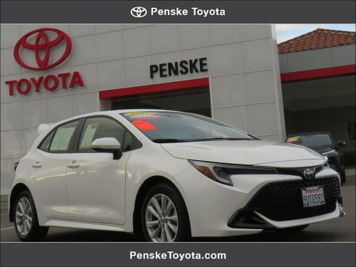 2025 Toyota COROLLA HATCHBACK SE