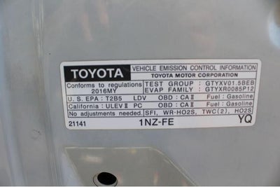 2016 Toyota Yaris L
