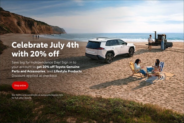 Celebrate July 4th with 20% off