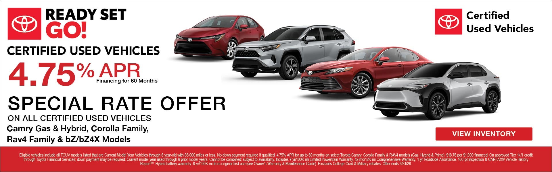 Certified Used Vehicles