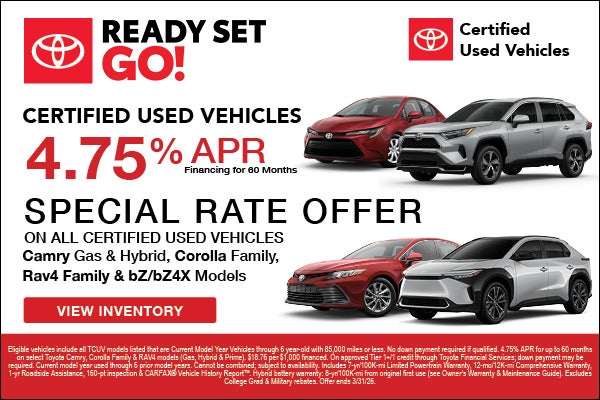 Certified Used Vehicles