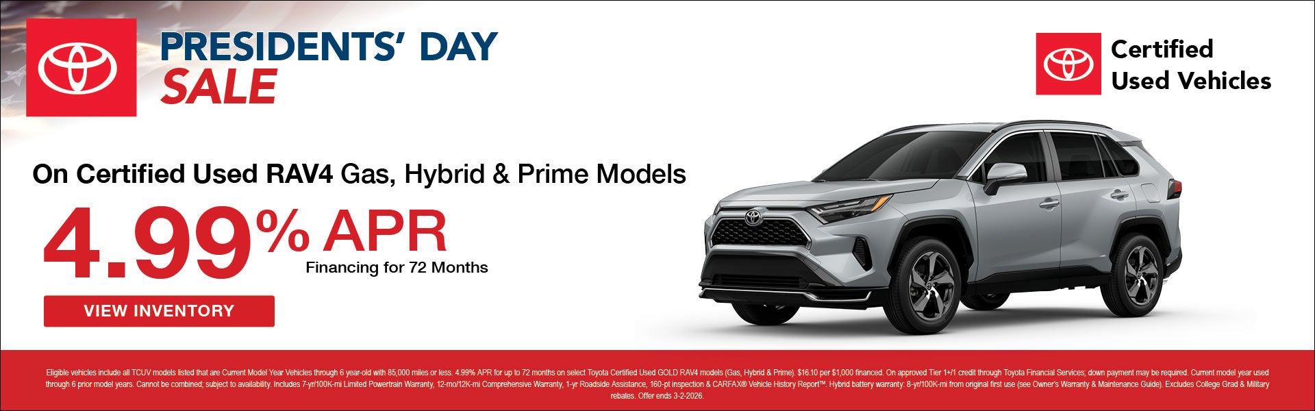 Certified Toyota RAV4