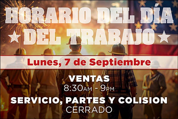 Horario del Día del Trabajo de Penske Toyota